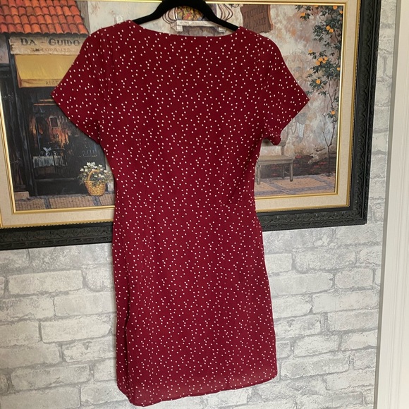 Red spring dress - Picture 4 of 4